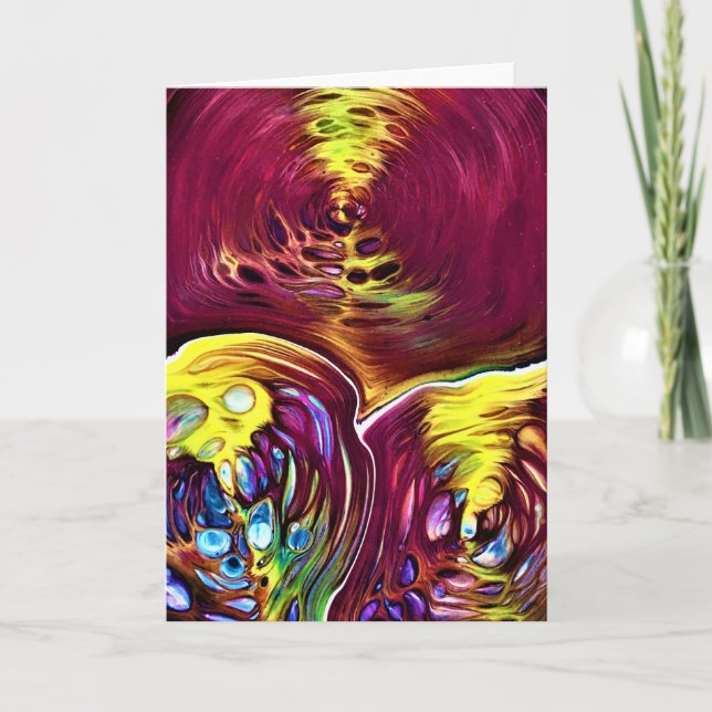 Abstract Color Study 145, card (Front)