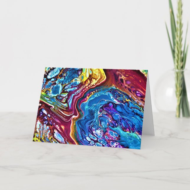 Abstract Color Study 147, card (Front)