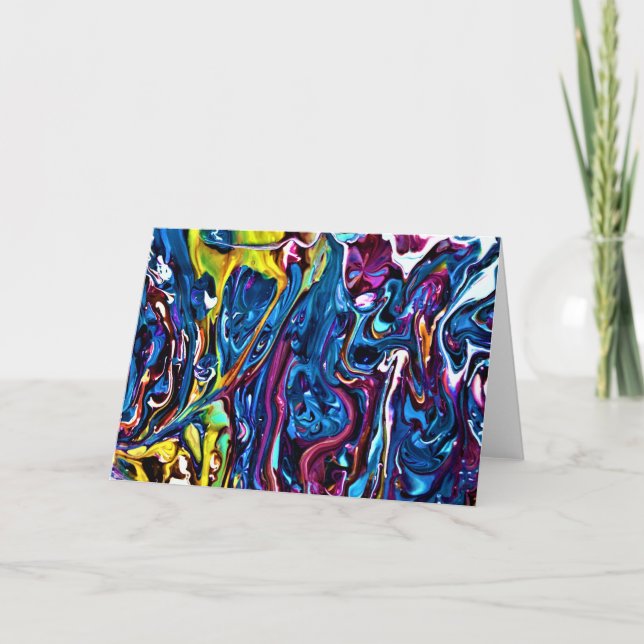 Abstract Color Study 150, card (Front)