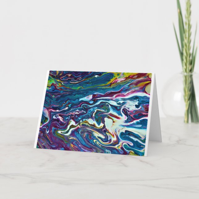 Abstract Color Study 151, Card (Front)