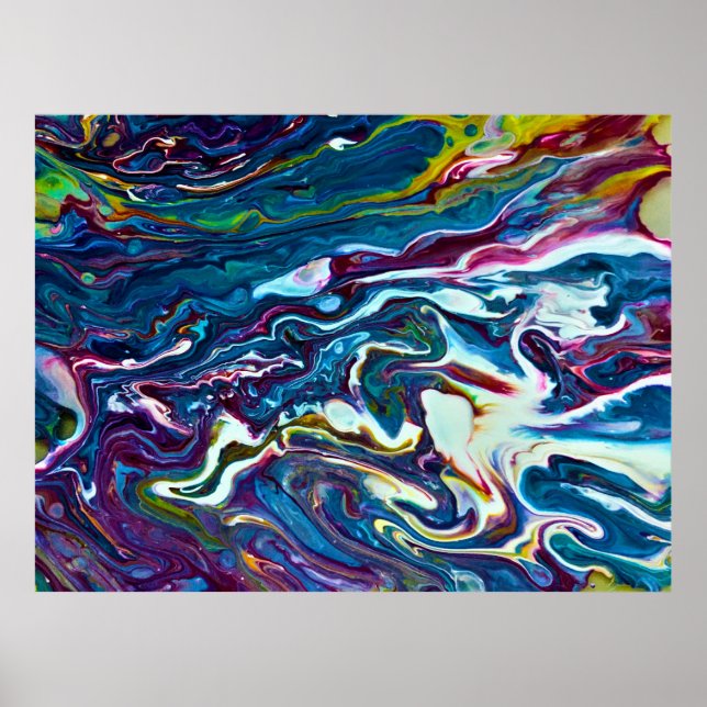 Abstract Color Study 151, Poster (Front)