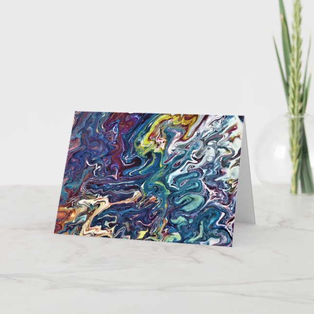 Abstract Color Study 155, card (Front)