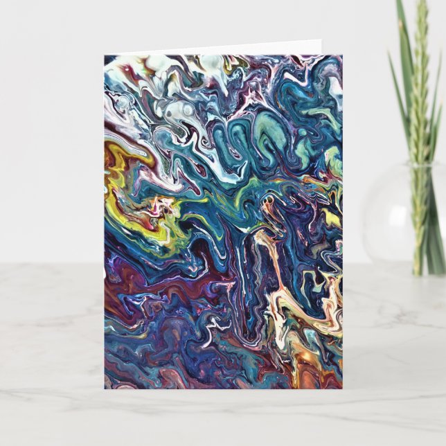 Abstract Color Study 155, card (Front)