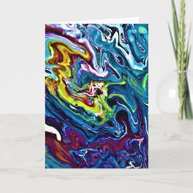 Abstract Color Study 156, card (Front)