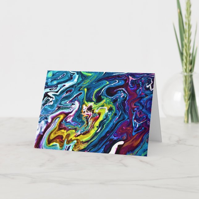 Abstract Color Study 156, card (Front)