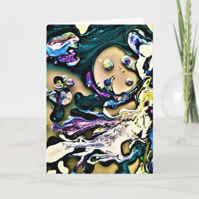 Abstract Color Study 15, card (Front)