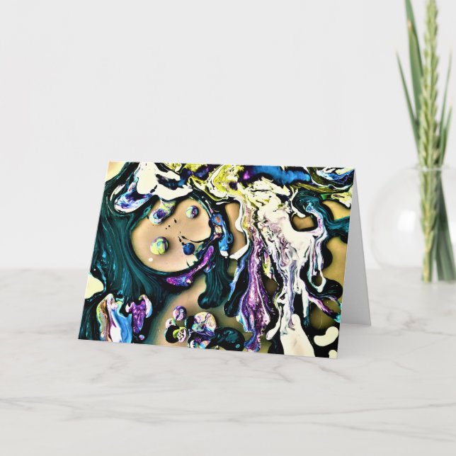 Abstract Color Study 15, card (Front)