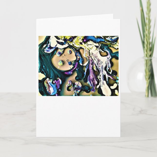 Abstract Color Study 15, card (Front)
