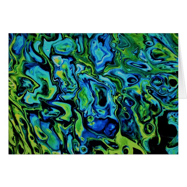 Abstract Color Study 163, card (Front Horizontal)