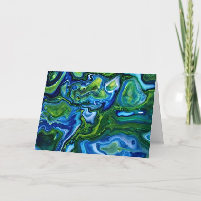 Abstract Color Study 164, card (Front)