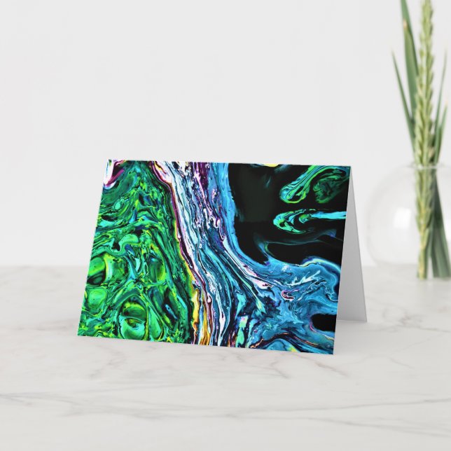 Abstract Color Study 165, card (Front)