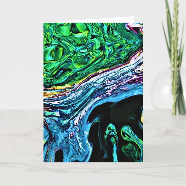 Abstract Color Study 165, card (Front)