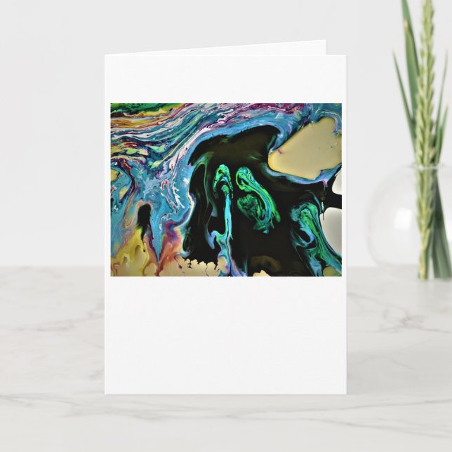 Abstract Color Study 166, card (Front)
