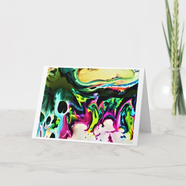Abstract Color Study 167, card (Front)