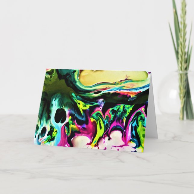 Abstract Color Study 167, card (Front)