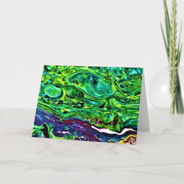 Abstract Color Study 168, card (Front)