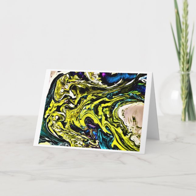 Abstract Color Study 16, Card (Front)