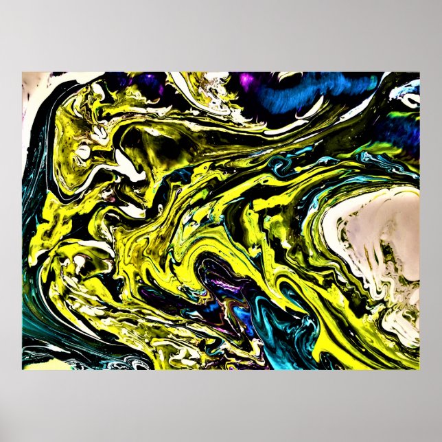 Abstract Color Study 16, Poster (Front)