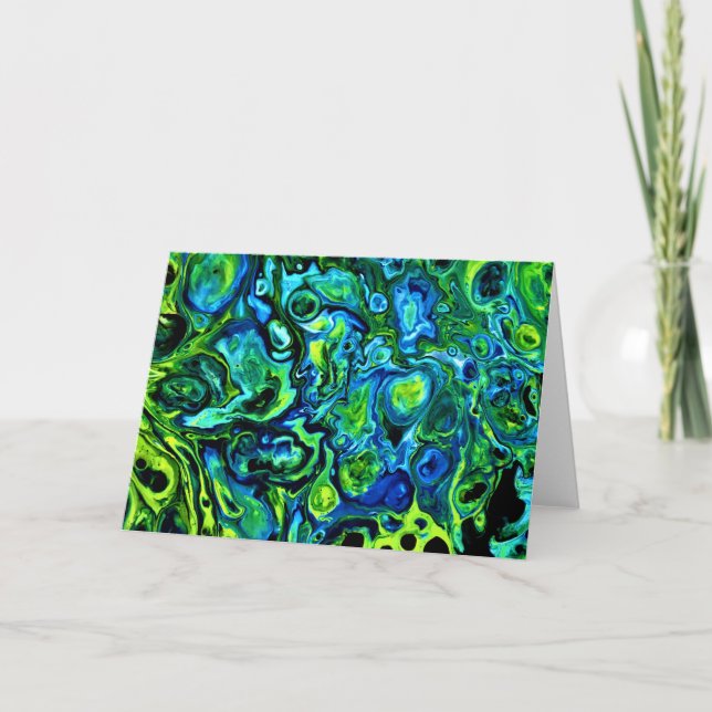 Abstract Color Study 170, card (Front)