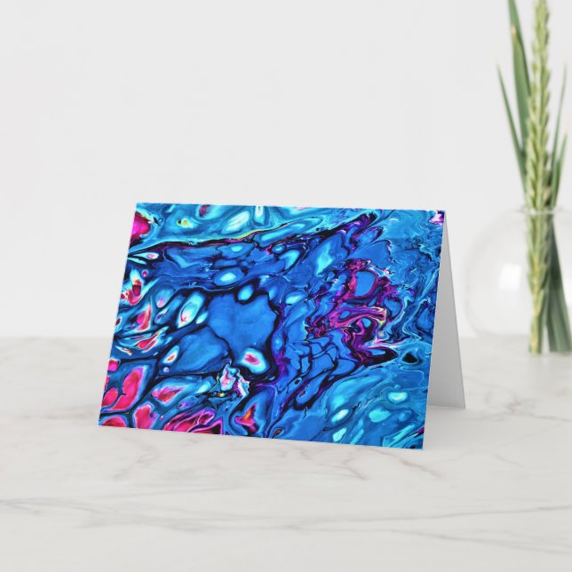 Abstract Color Study 171, card (Front)