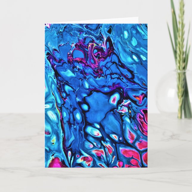 Abstract Color Study 171, card (Front)