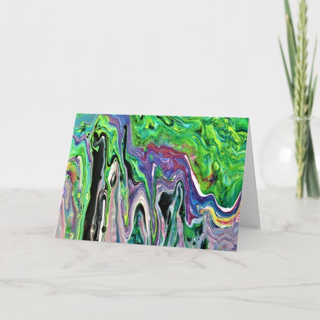 Abstract Color Study 172, card (Front)