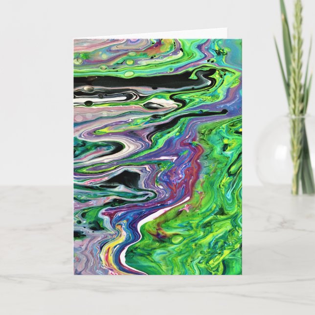 Abstract Color Study 172, card (Front)
