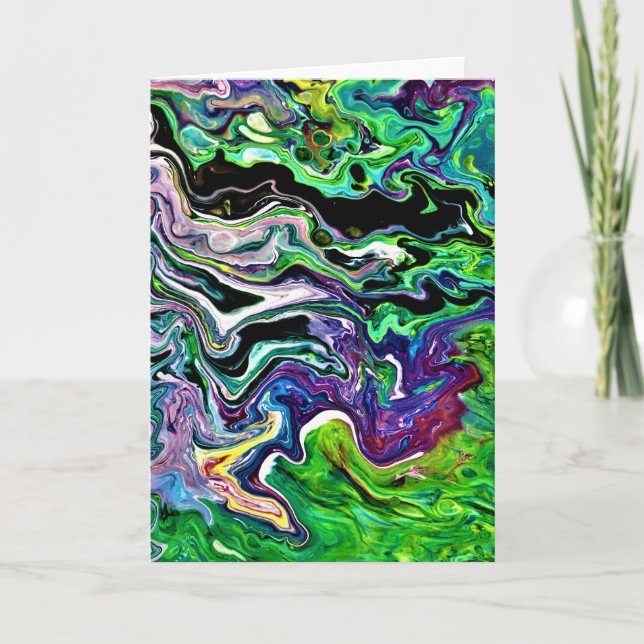 Abstract Color Study 173, card (Front)