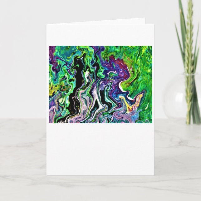 Abstract Color Study 173, card (Front)