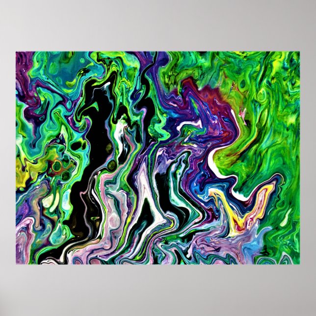 Abstract Color Study 173, Poster (Front)