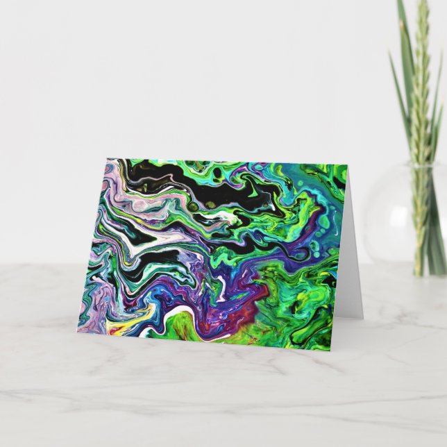 Abstract Color Study 174, card (Front)