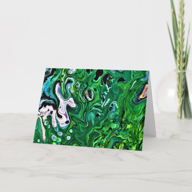 Abstract Color Study 175, card (Front)