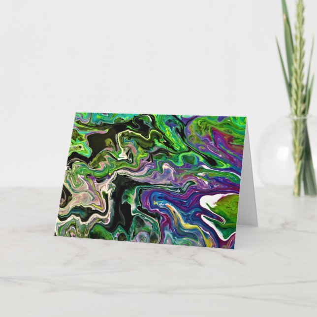 Abstract Color Study 177, card (Front)