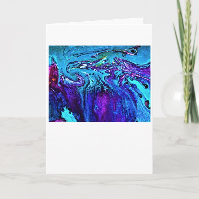 Abstract Color Study 17, card (Front)
