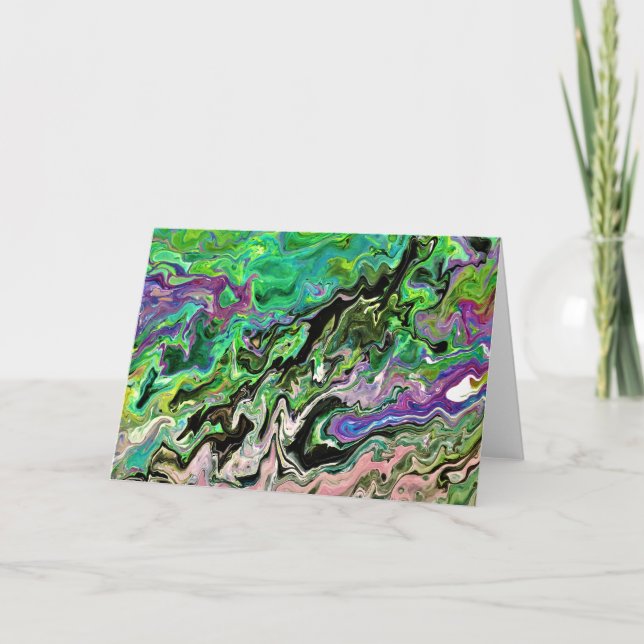 Abstract Color Study 182, card (Front)