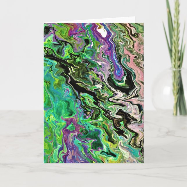 Abstract Color Study 182, card (Front)