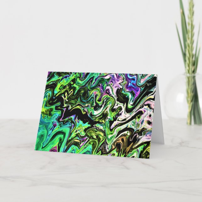 Abstract Color Study 183, card (Front)