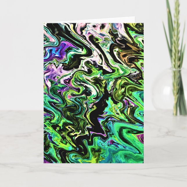 Abstract Color Study 183, card (Front)