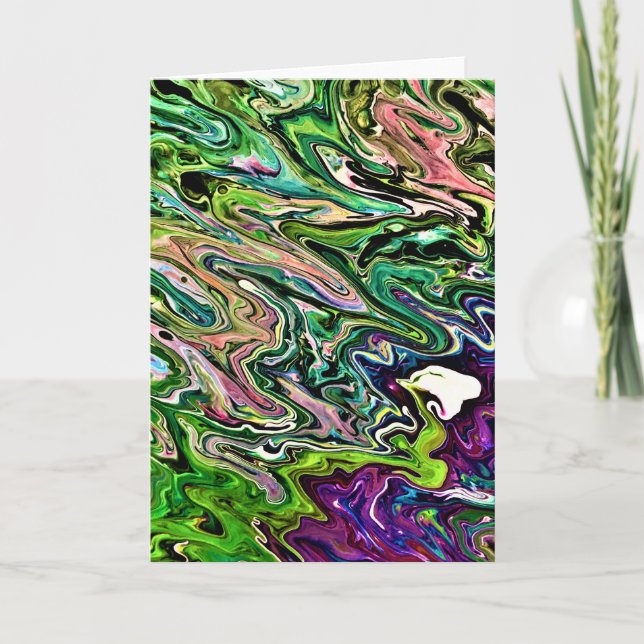 Abstract Color Study 184, card (Front)