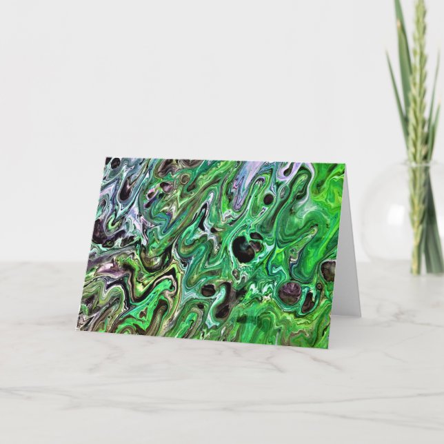 Abstract Color Study 185, card (Front)