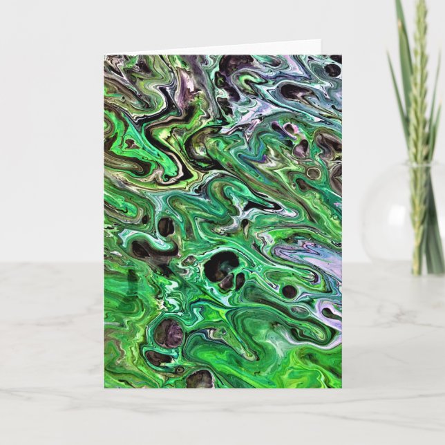 Abstract Color Study 185, card (Front)