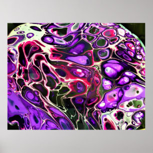 Abstract Color Study 188, Poster