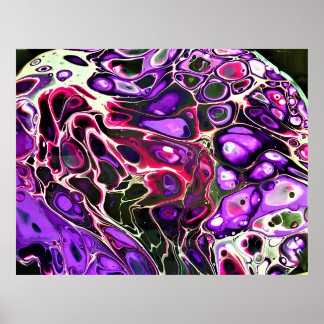Abstract Color Study 188, Poster (Front)