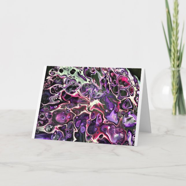 Abstract Color Study 189, card (Front)