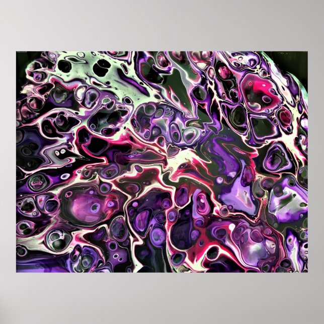 Abstract Color Study 189, Poster (Front)