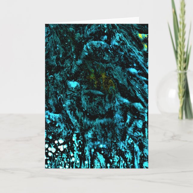 Abstract Color Study 18, card (Front)