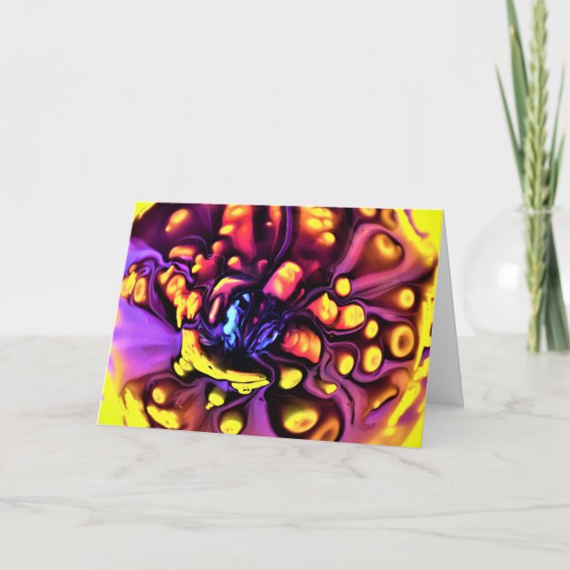 Abstract Color Study 190, card (Front)