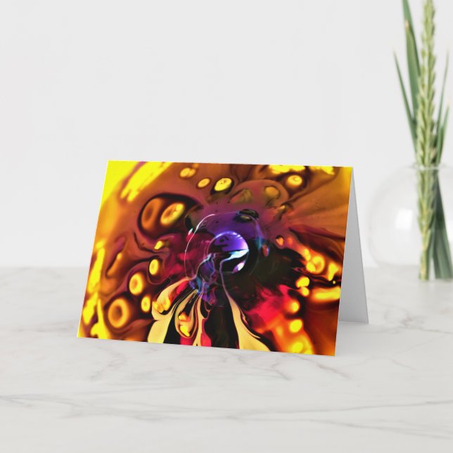 Abstract Color Study 193, card (Front)