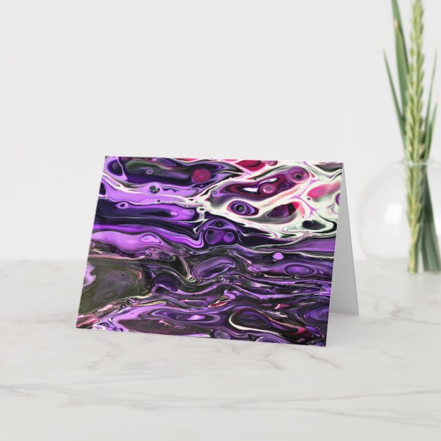 Abstract Color Study 195, card (Front)