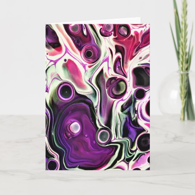 Abstract Color Study 196, card (Front)